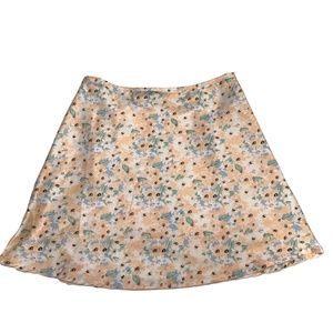 Polly Princess Yellow Floral Skirt Size 4